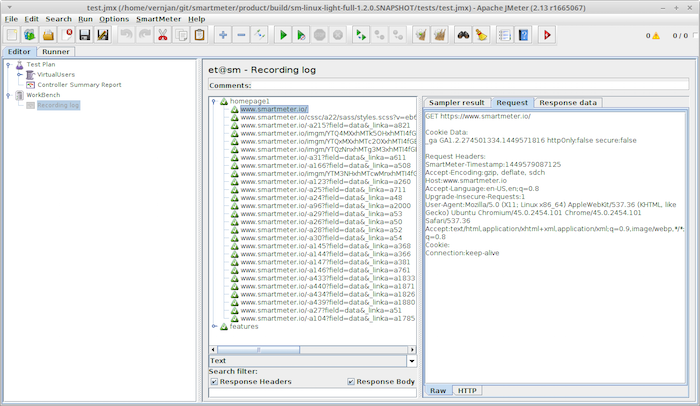 SmartMeter-io-recording-log