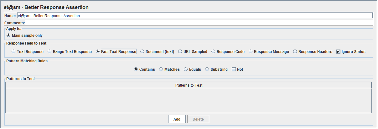 et@sm - Better Response Assertion