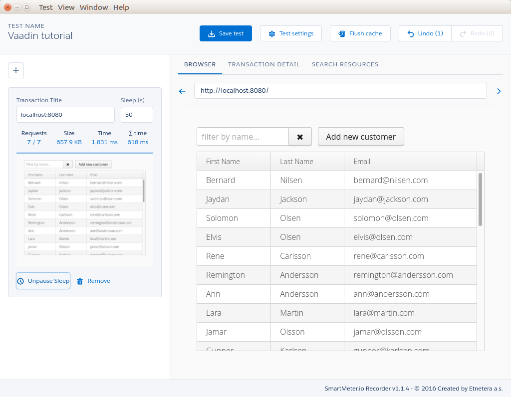 4Load testing Vaadin apps SmartMeter.io