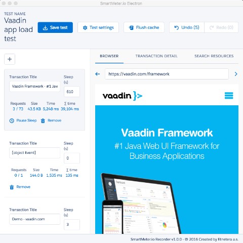 Testing performance of Vaadin apps: Step by step tutorial